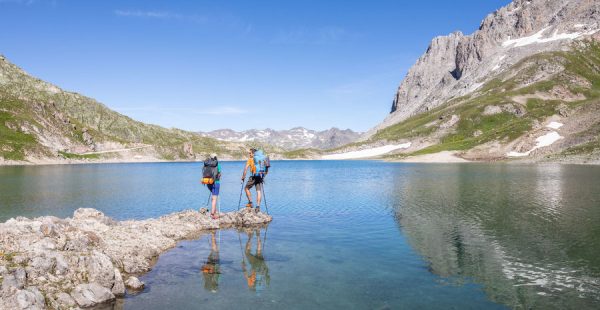 Les trois lacs - Wandelroute