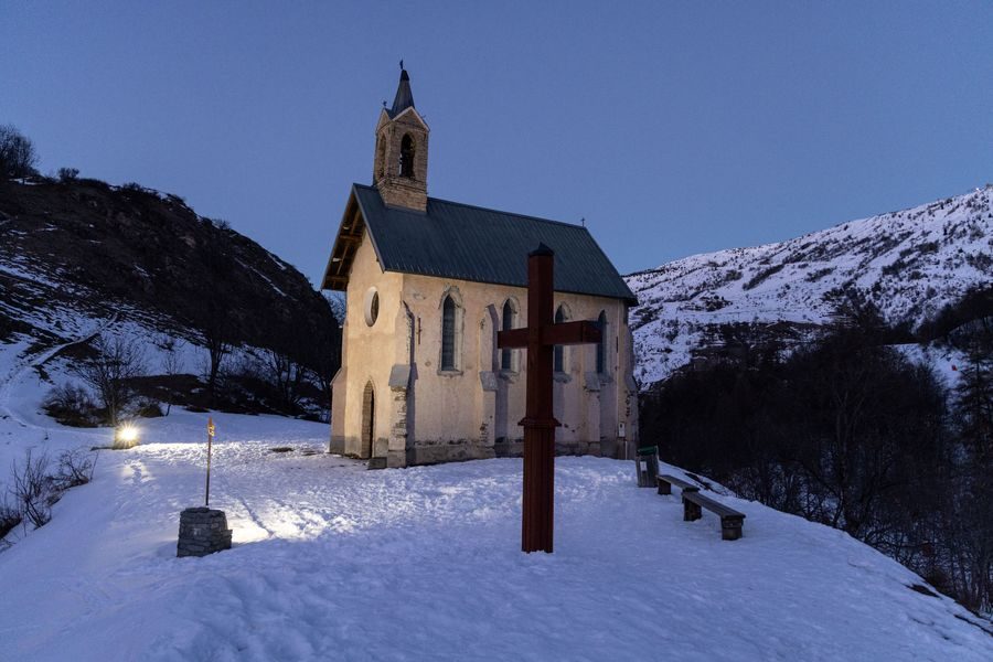 Kapel en Rocher Saint-Pierre via het trimparcours - Wandelroute