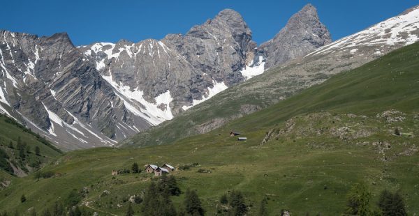 La combe des Aiguilles d'Arves - Wandelroute