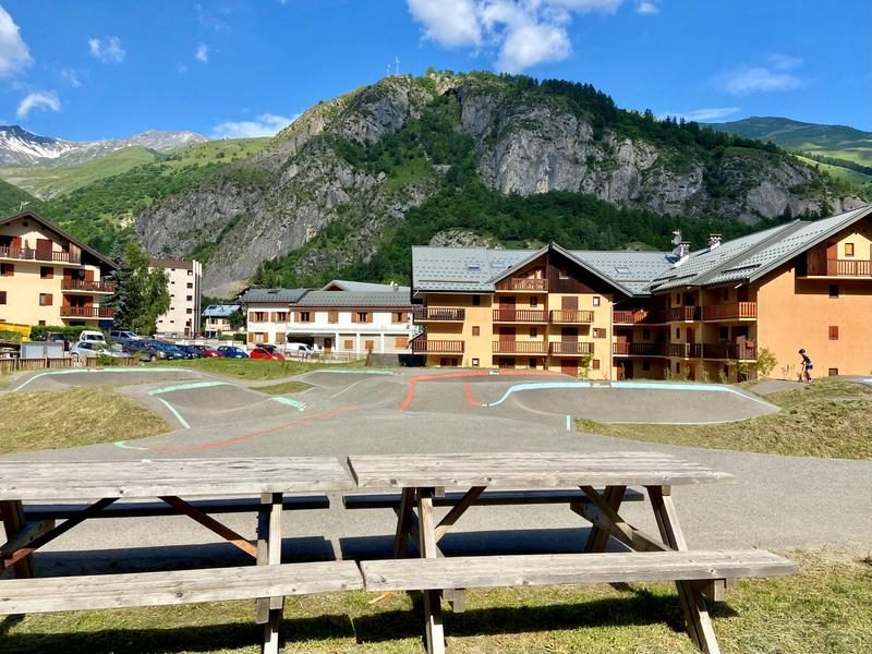 Valloire pumptrack picknickplaats