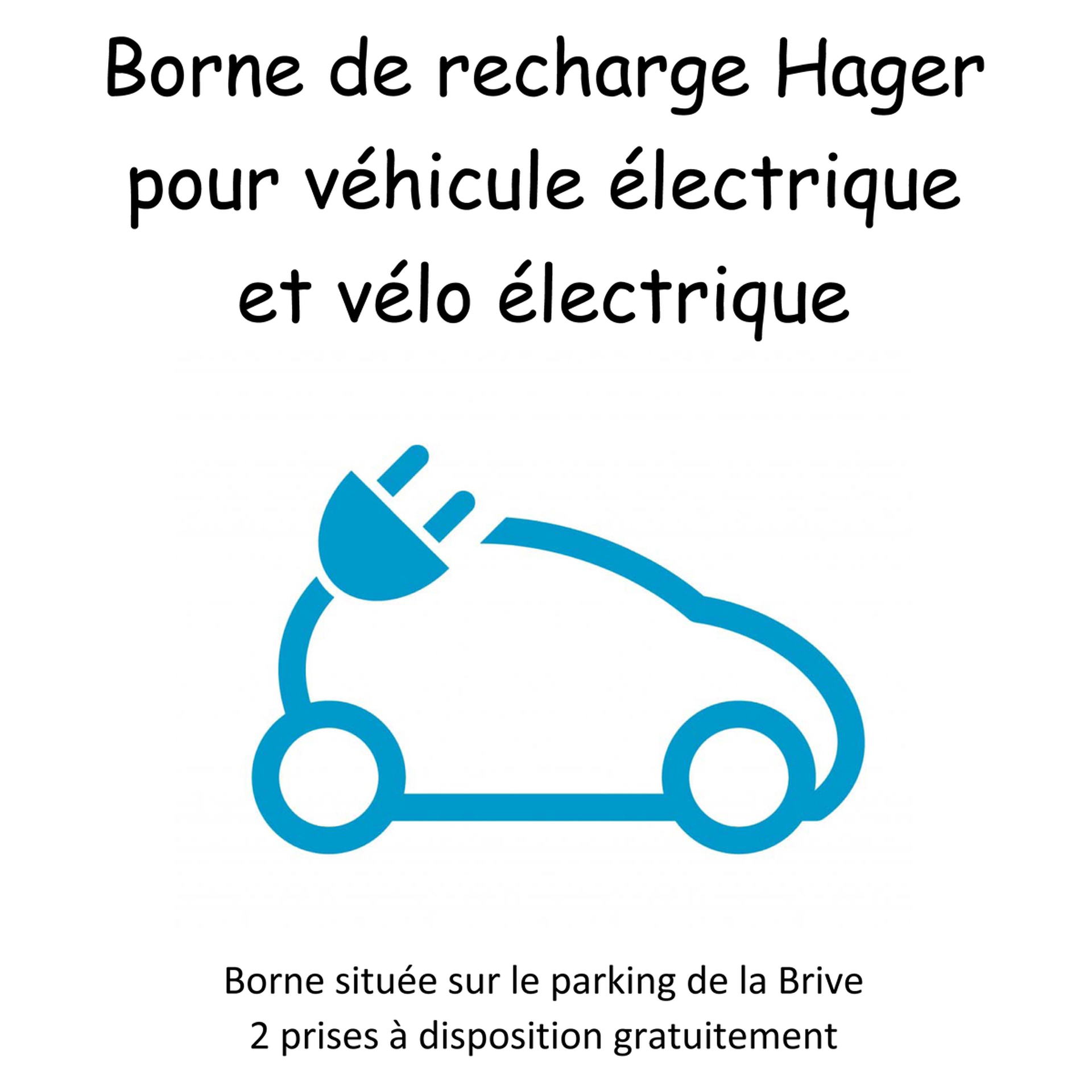 Borne de recharge véhicules électriques