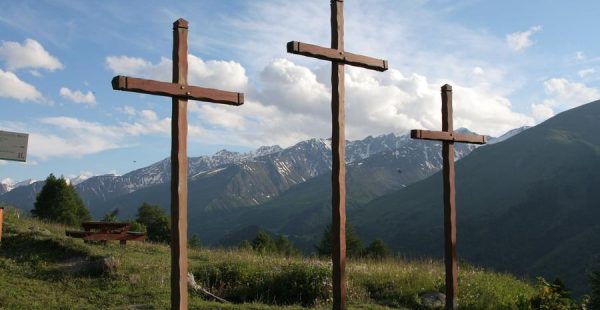 Les Trois Croix par le chemin du facteur - Parcoursbeschrijving