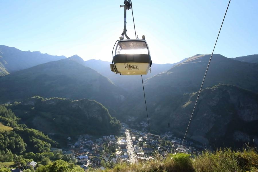 Vooropening van de kabelbaan van Brive_Valloire