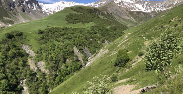 Beklimming naar Les Solèdes - MTB / ATB route