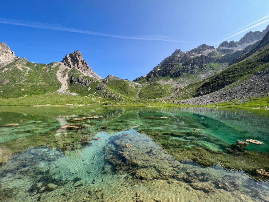 9 - Le tour des lacs retour via de Combe de l'Aiguille Noire - MTB / ATB route_Valloire