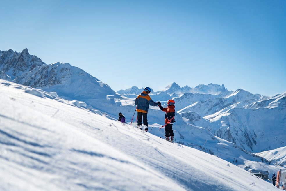 Pre-opening van het skigebied_Valloire