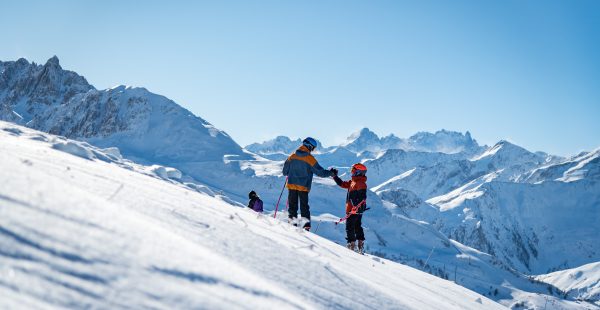 Pre-opening van het skigebied