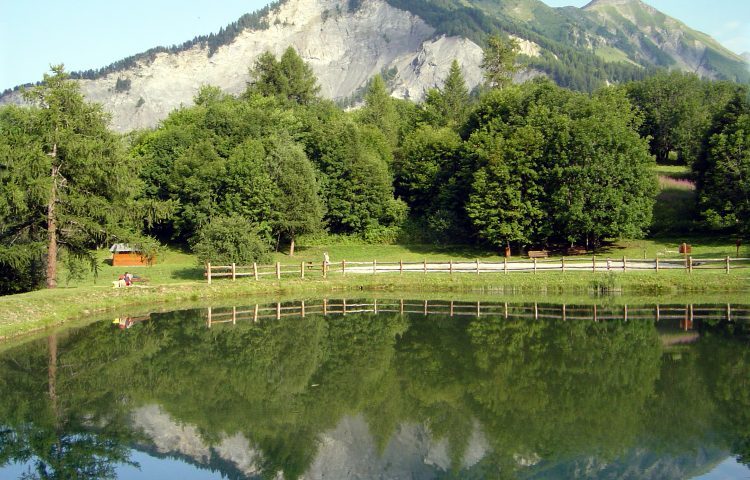 Meer en badzone van Albiez-le-Jeune