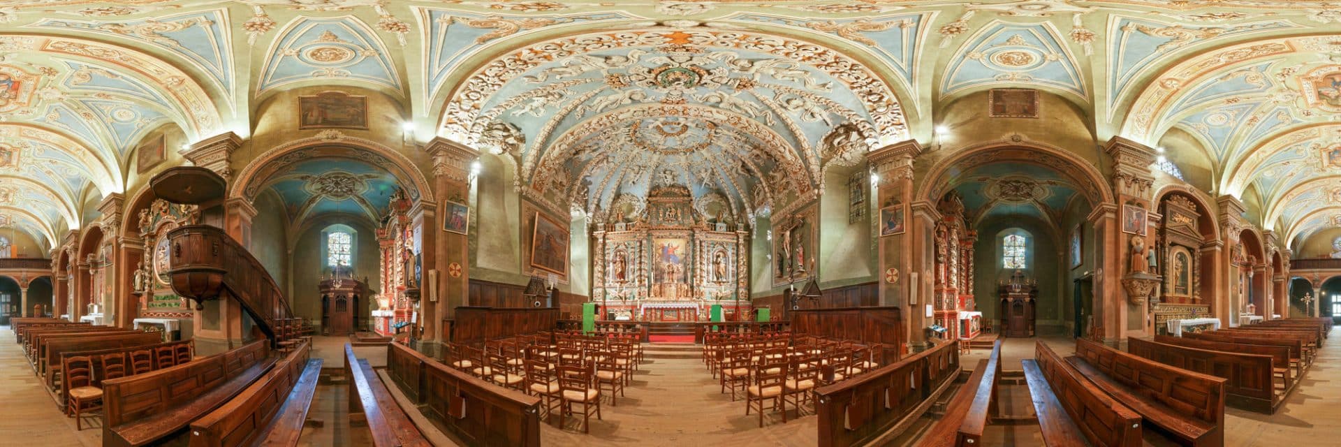 Eglise Notre Dame de l'Assomption - Valloire Galibier, France